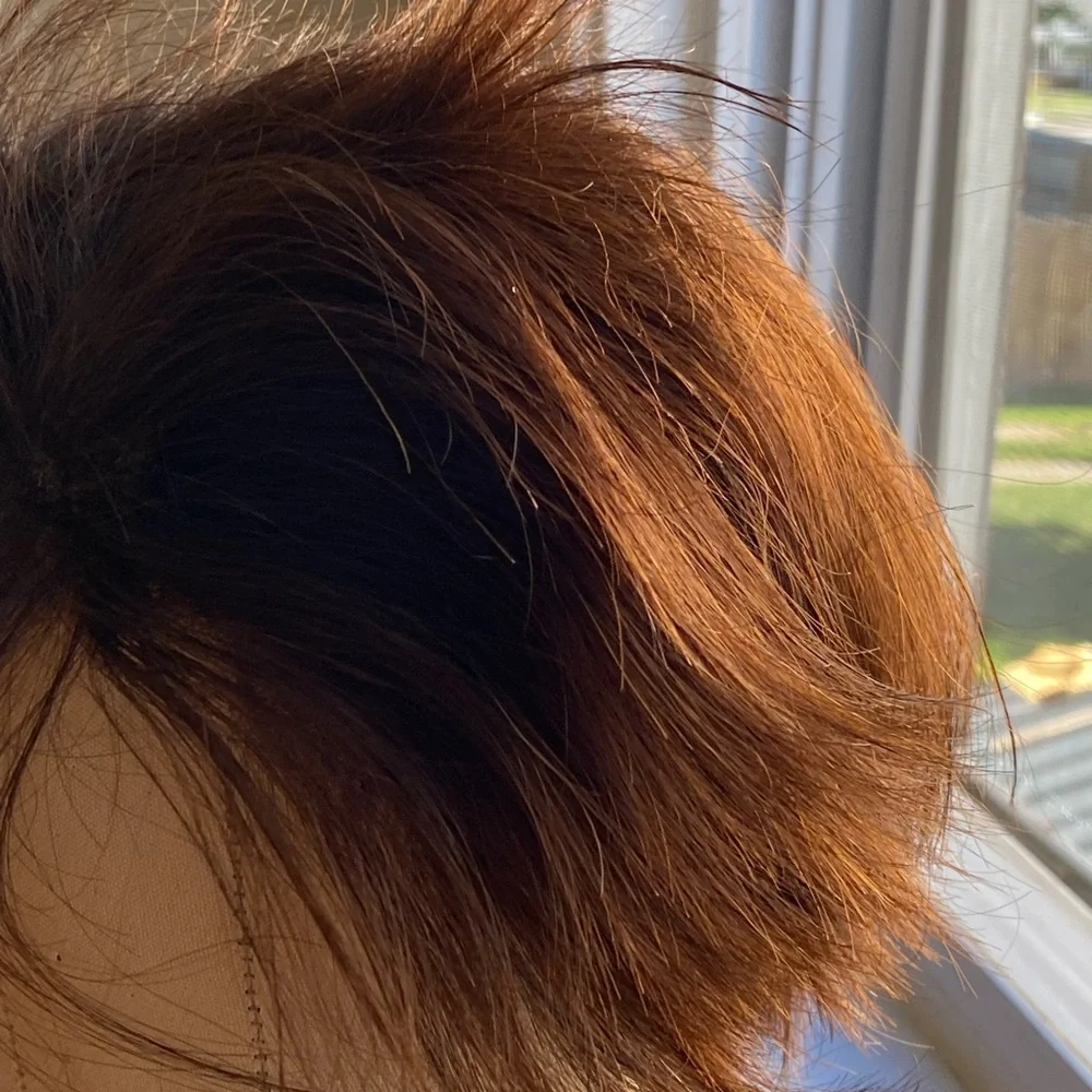 Remy 100% Human Hair Lace Front Wig Bob Short Medium Brown NWOT